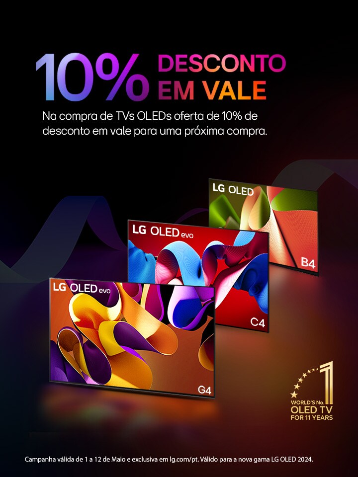 Campanha TVs OLED