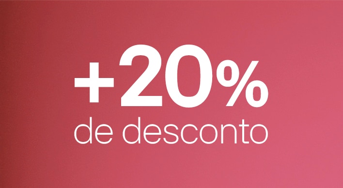 20% de desconto
