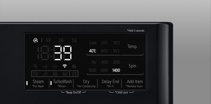 Como usar a função Delay End na máquina de lavar roupa?