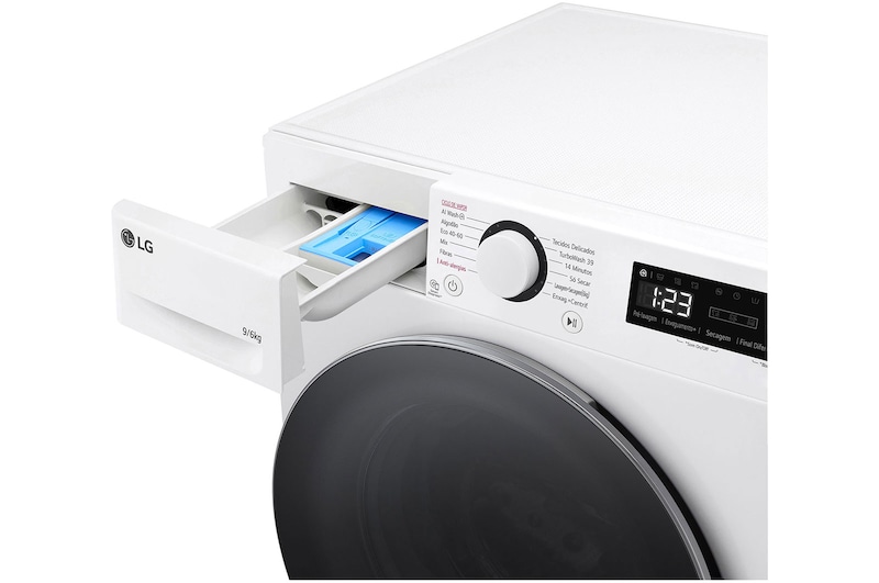 Side Detergent Drawer Open