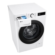 LG Máquina de lavar roupa LG F4DR509S6W, 9/6 kg, eficiência energética A-10%/D, 1400 r.p.m., AI DD™, Steam™, branco, F4DR509S6W