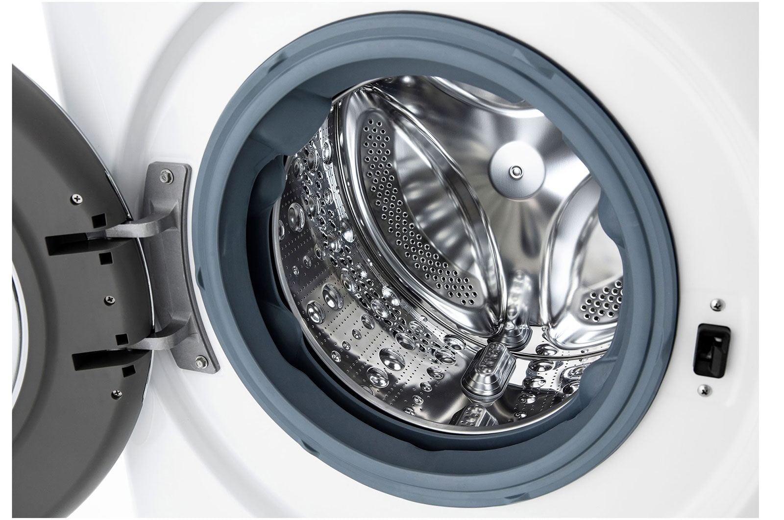 LG Máquina de lavar e secar roupa LG F4DR9513P2W, 13/7 kg, eficiência energética A-10%/D, 1400 r.p.m., AI DD™, Steam+™, TurboWash360™, ezDispense™, EcoHybrid™, branco, F4DR9513P2W