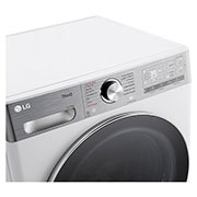 LG Máquina de lavar e secar roupa LG F4DR9513P2W, 13/7 kg, eficiência energética A-10%/D, 1400 r.p.m., AI DD™, Steam+™, TurboWash360™, ezDispense™, EcoHybrid™, branco, F4DR9513P2W