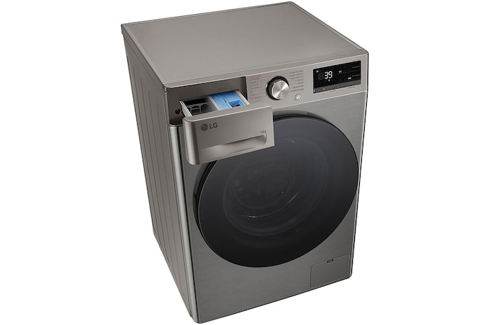 Top left perspective view with drawer open