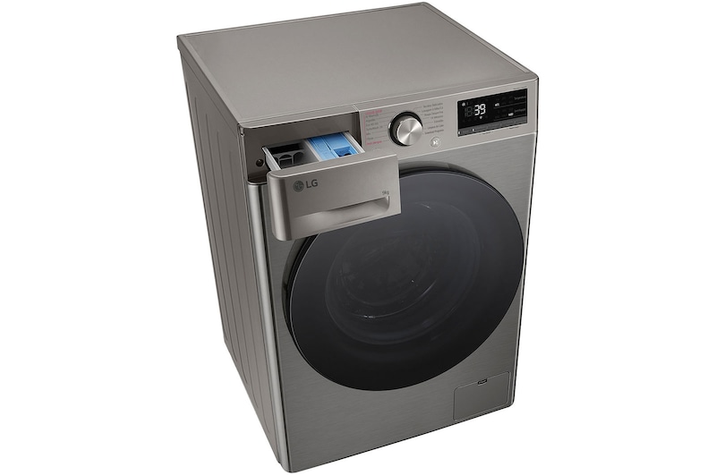 Top left perspective view with drawer open