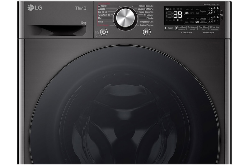 Vista aberta da gaveta