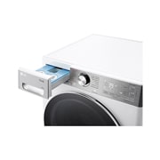 LG Máquina de lavar roupa LG F4WR9513A2W, 13 kg, eficiência energética A-20%, 1400 r.p.m., AI DD™, Steam+™, TurboWash360™, ezDispense™, branco, F4WR9513A2W