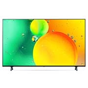 LG NanoCell TV 4K, série NANO75, Processador α5 Gen5 AI, webOS 22, 55NANO756QC
