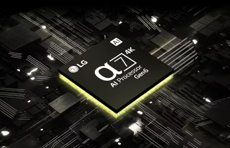 Imagem de processador de inteligência artificial.