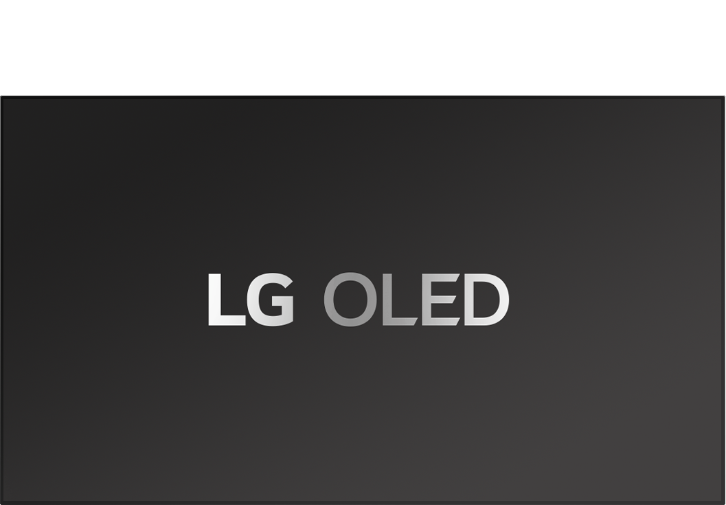 Todos os tamanhos da LG OLED aparecem no tamanho da tela, do menor ao maior modelo