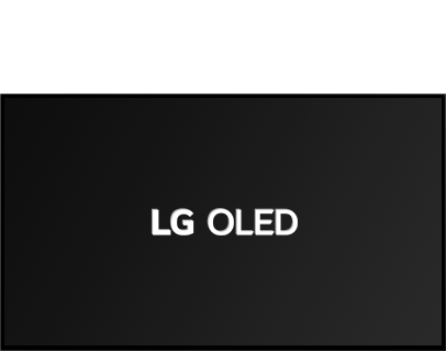 Todos os tamanhos da LG OLED aparecem no tamanho da tela, do menor ao maior modelo