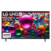 تلفزيون LG UHD AI UA80 4K Smart TV مقاس 50 بوصة المدعوم بجهاز التحكم  وميزة HDR10 وواجهة webOS25 طراز عام 2025 