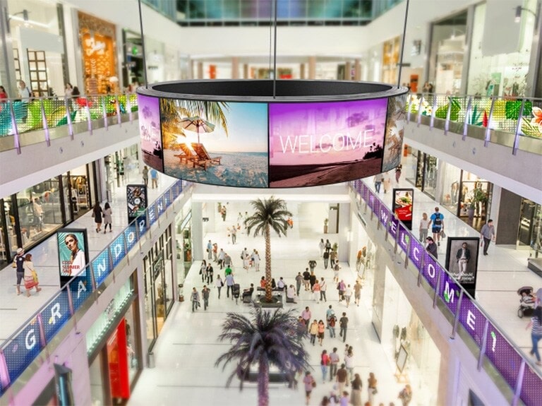 مراكز التسوق الكبيرة