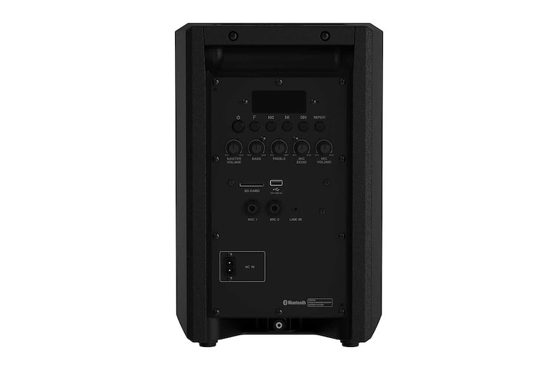 LG XBOOM RM1، 25 واط، بطارية تدوم 4 ساعات، مقبض وثقب للحامل ثلاثي القوائم للإدلاء بالخطابات العامة ومكبر صوت الحفلة, RM1