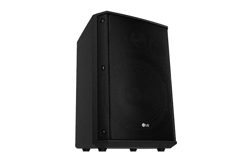 LG XBOOM RM1، 25 واط، بطارية تدوم 4 ساعات، مقبض وثقب للحامل ثلاثي القوائم للإدلاء بالخطابات العامة ومكبر صوت الحفلة, RM1