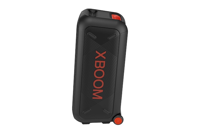 Front view of left side. XBOOM logo is attatched. 