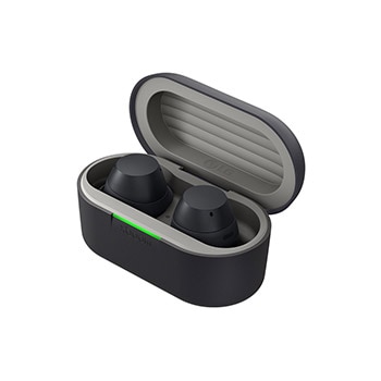 cradle rear view with earbuds inside