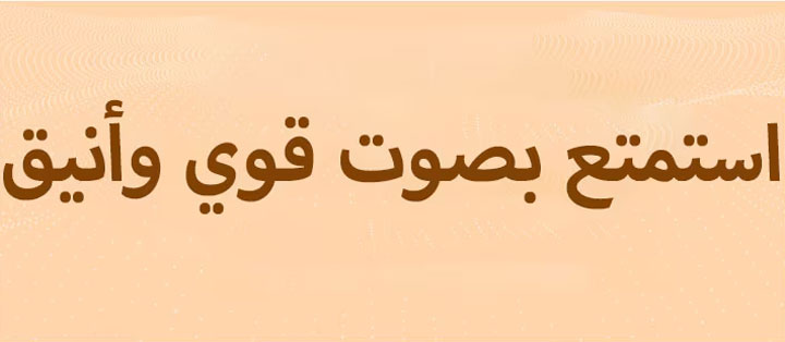 Experience powerful sound & harmonic style