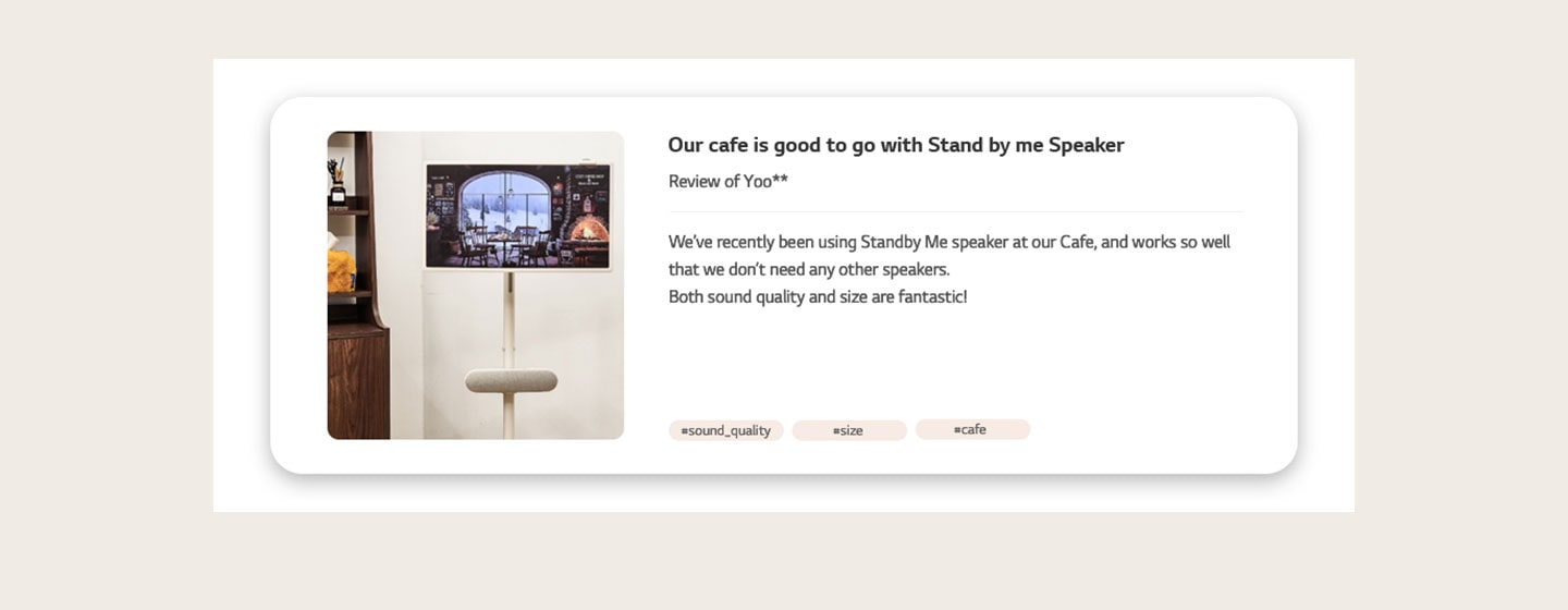 Review of LG XT7S speaker