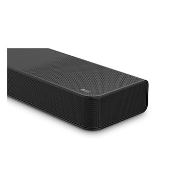 صورة بزاوية مقربة لجانب مكبر الصوت Soundbar