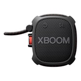 مكبر صوت LG XBOOM Go XG2TBK المحمول الذي يعمل بخاصية Bluetooth ومزود ببطارية تدوم 10 ساعات