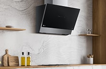 شفاط LG في وضع التركيب. 