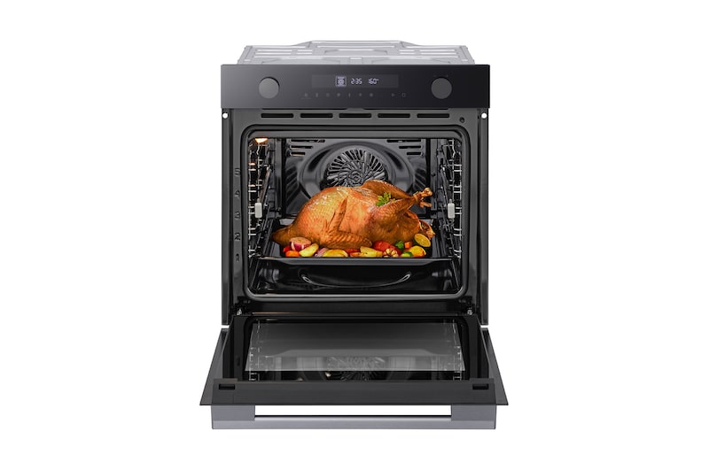 front open view with food stored