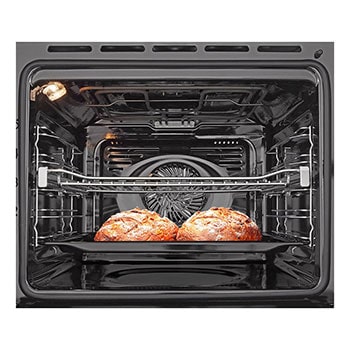 close-up view with food stored