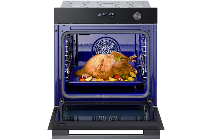 Front view door with food