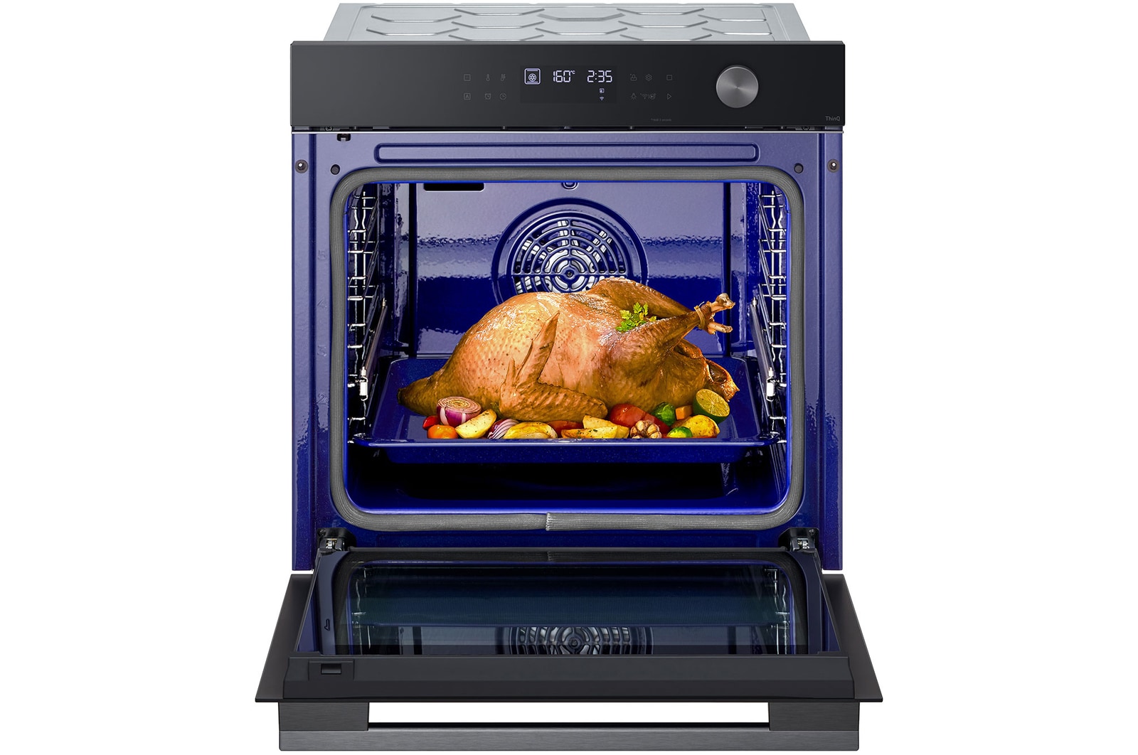 Front view door with food