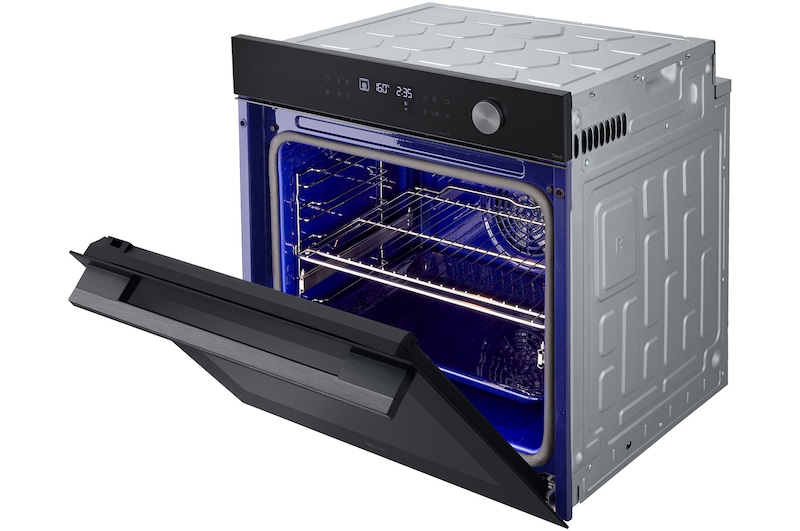 Right side view with door open