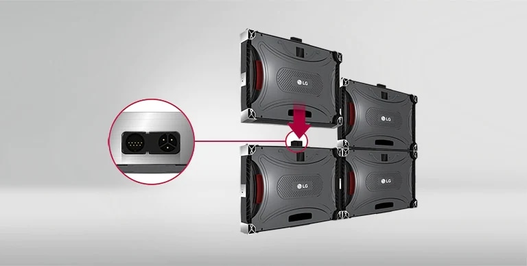 Cableless Installation and Clean Design