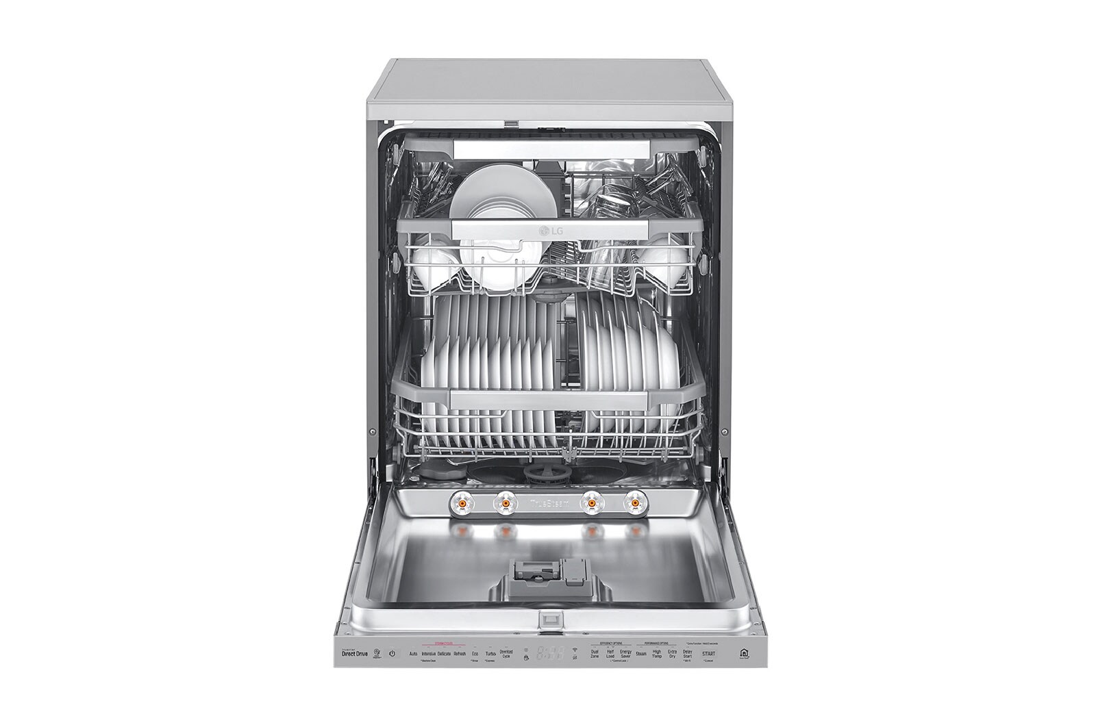 LG 14 مكان إعداد غسالة صحون ، ترو ستيم ، انفرتر درايف، درايف موتور, DFB325HS