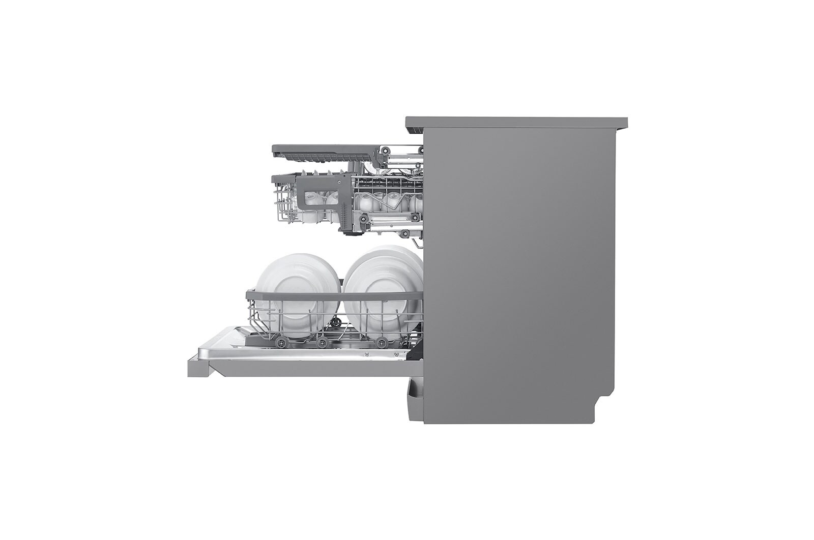 LG 14 مكان إعداد غسالة صحون ، ترو ستيم ، انفرتر درايف، درايف موتور, DFB325HS