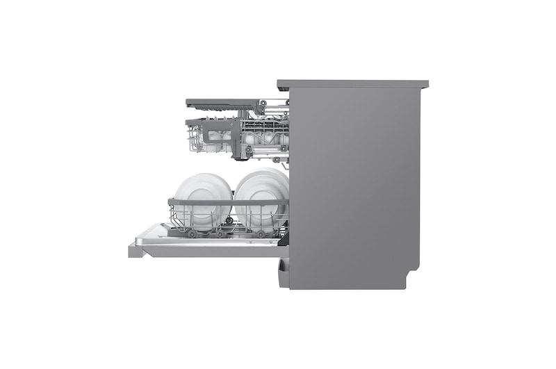 LG 14 مكان إعداد غسالة صحون ، ترو ستيم ، انفرتر درايف، درايف موتور, DFB325HS