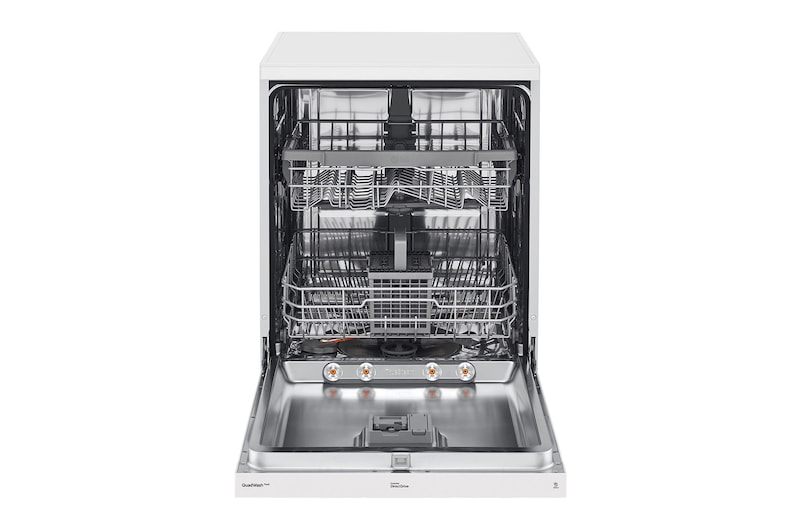 Front view with door open without load