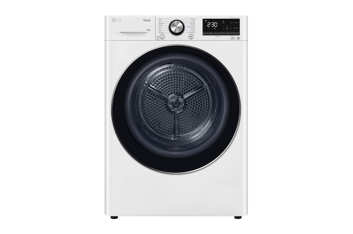 LG ذو عاكس مزدوج سعة 10 كجم | مع مستشعر تجفيف | العناية بالحساسية, RH10V9AV2W