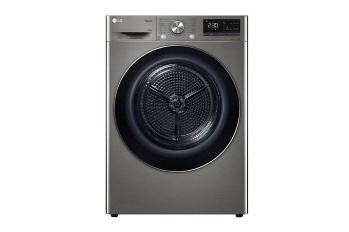 LG ذو عاكس مزدوج سعة 10 كجم | مع مستشعر تجفيف | العناية بالحساسية , RH10V9PV2W