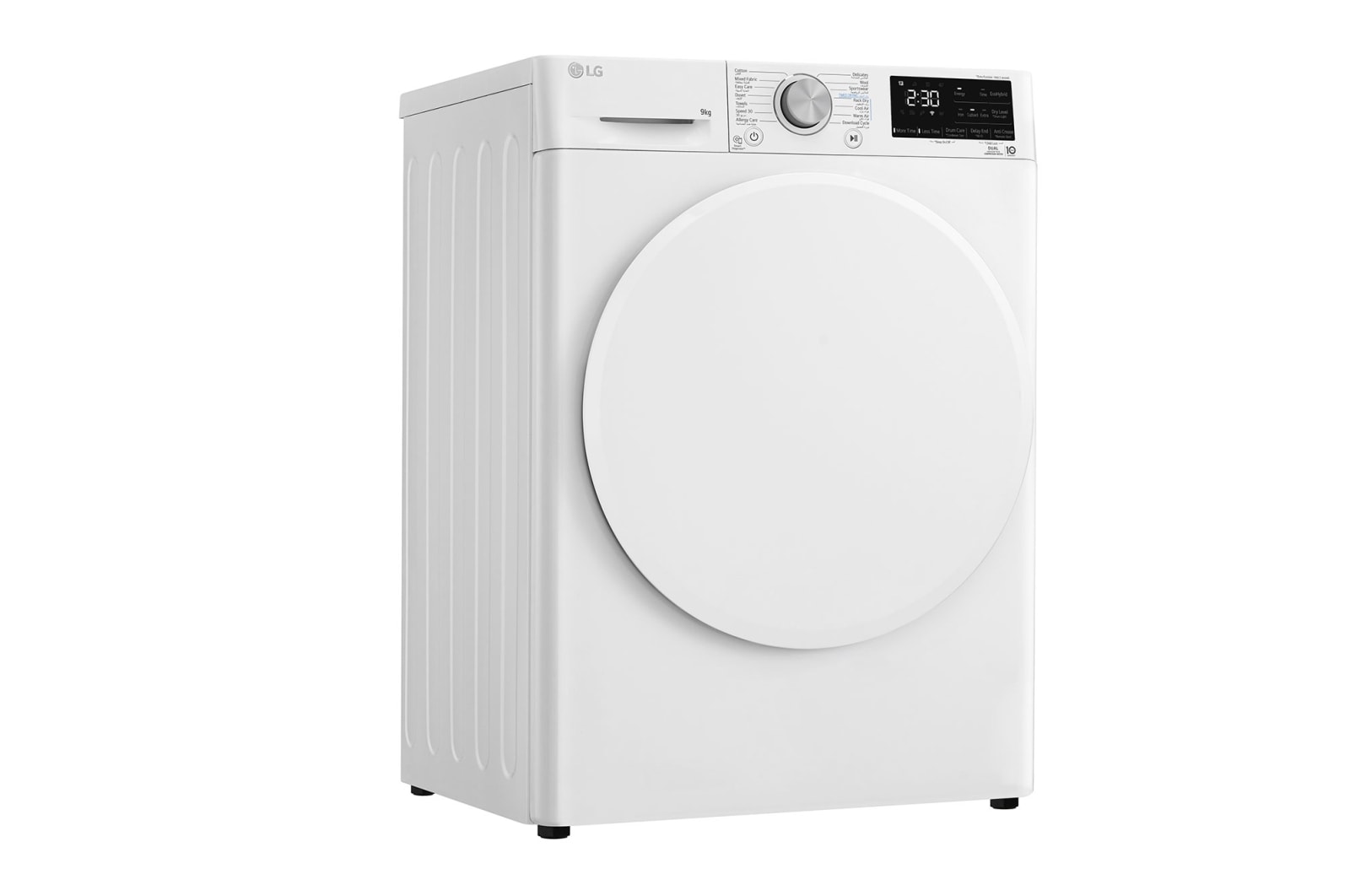 LG مجفف | عاكس مزدوج | 9 كجم | مستشعر تجفيف, RH90V3AV0W
