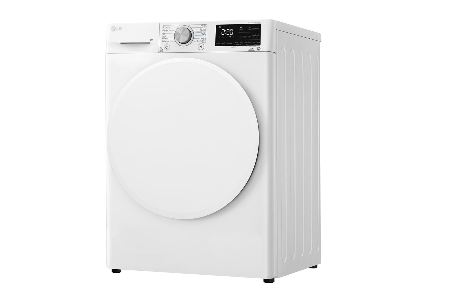LG مجفف | عاكس مزدوج | 9 كجم | مستشعر تجفيف, RH90V3AV0W