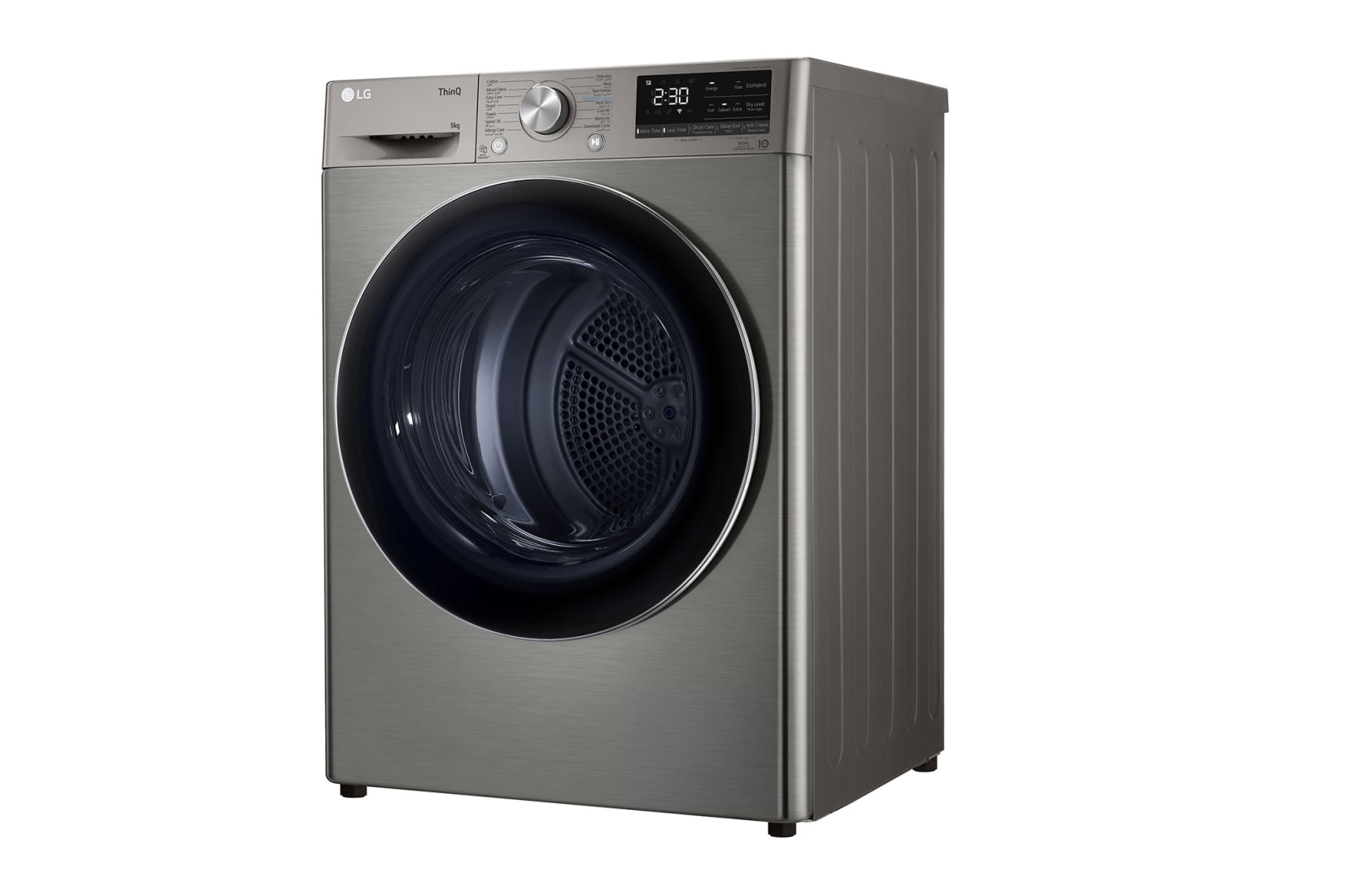 LG مجفف 9 كجم | ThinQ | DUAL Inverter Heat Pump, RH90V9PV8W