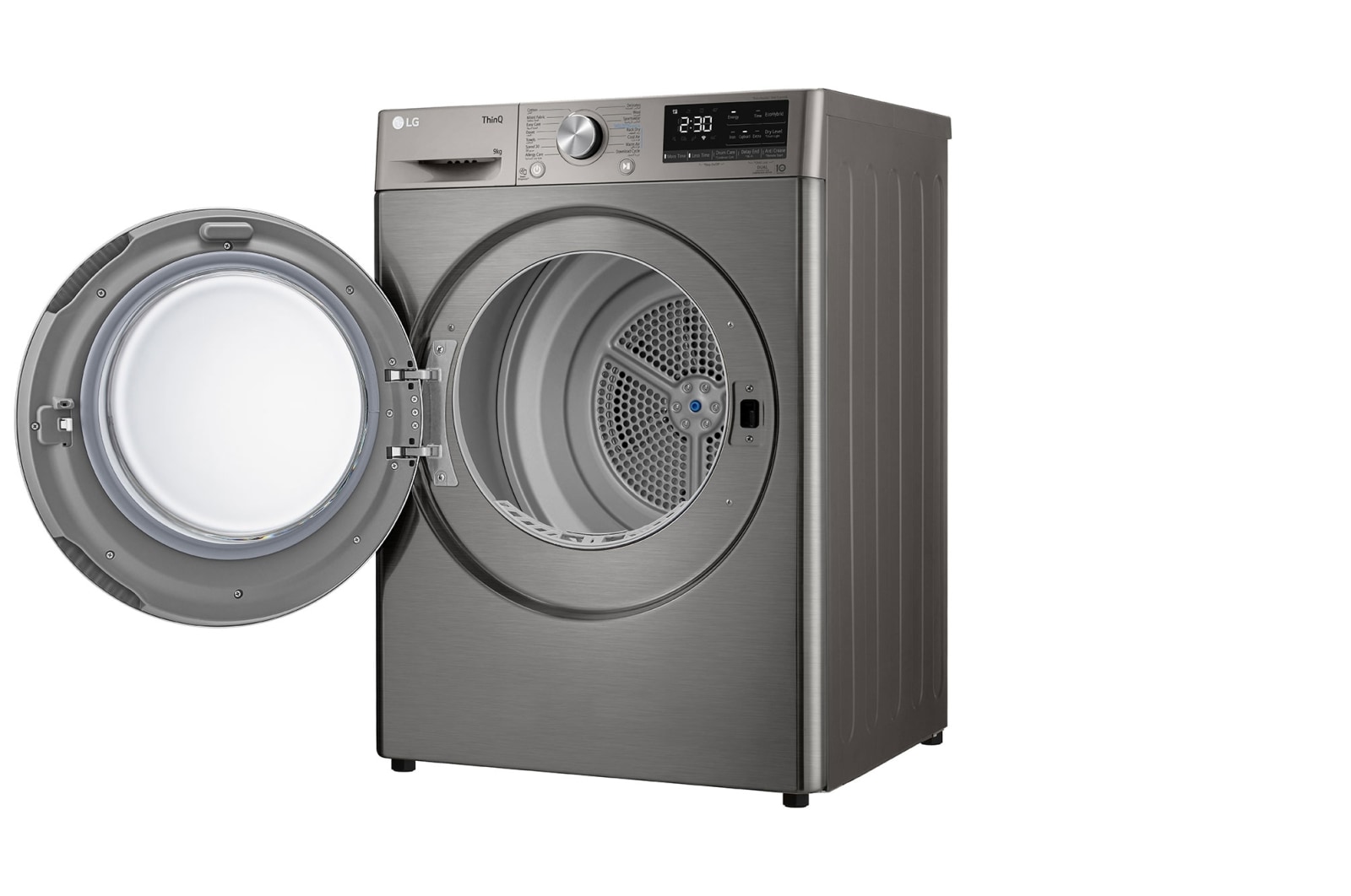 LG مجفف 9 كجم | ThinQ | DUAL Inverter Heat Pump, RH90V9PV8W