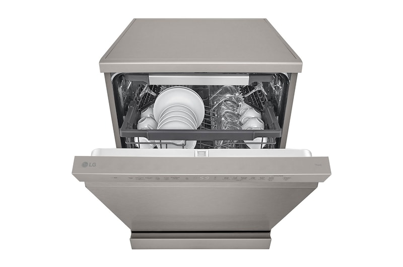 Front half open view