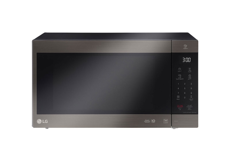 LG فرن ميكرويف | 56 لتر | NeoChef | Black STS | تشخيص ذكي | عاكس الذكي | شاشة عرض عربية فقط, MS5696HIT
