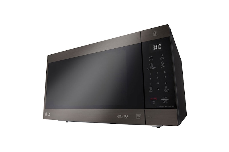 LG فرن ميكرويف | 56 لتر | NeoChef | Black STS | تشخيص ذكي | عاكس الذكي | شاشة عرض عربية فقط, MS5696HIT