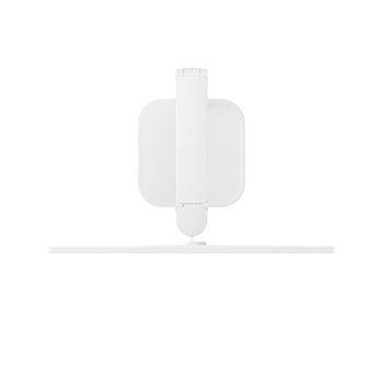 LG شاشة 4K UHD IPS Smart Monitor Swing الذكية من LG مقاس 31.5 بوصة التي تعمل باللمس، مع حامل متحرك, 32U889SA-W