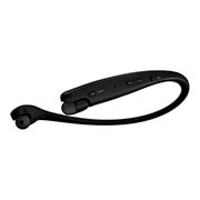 LG سماعة الاذن الرفيعة مع خاصية الصوت مريديان, سرعة في الشحن, مايكروفون مزدوج (لون أسود), HBS-SL5