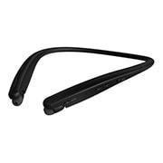 LG سماعة الاذن الرفيعة مع خاصية الصوت مريديان, سرعة في الشحن, مايكروفون مزدوج (لون أسود), HBS-SL5