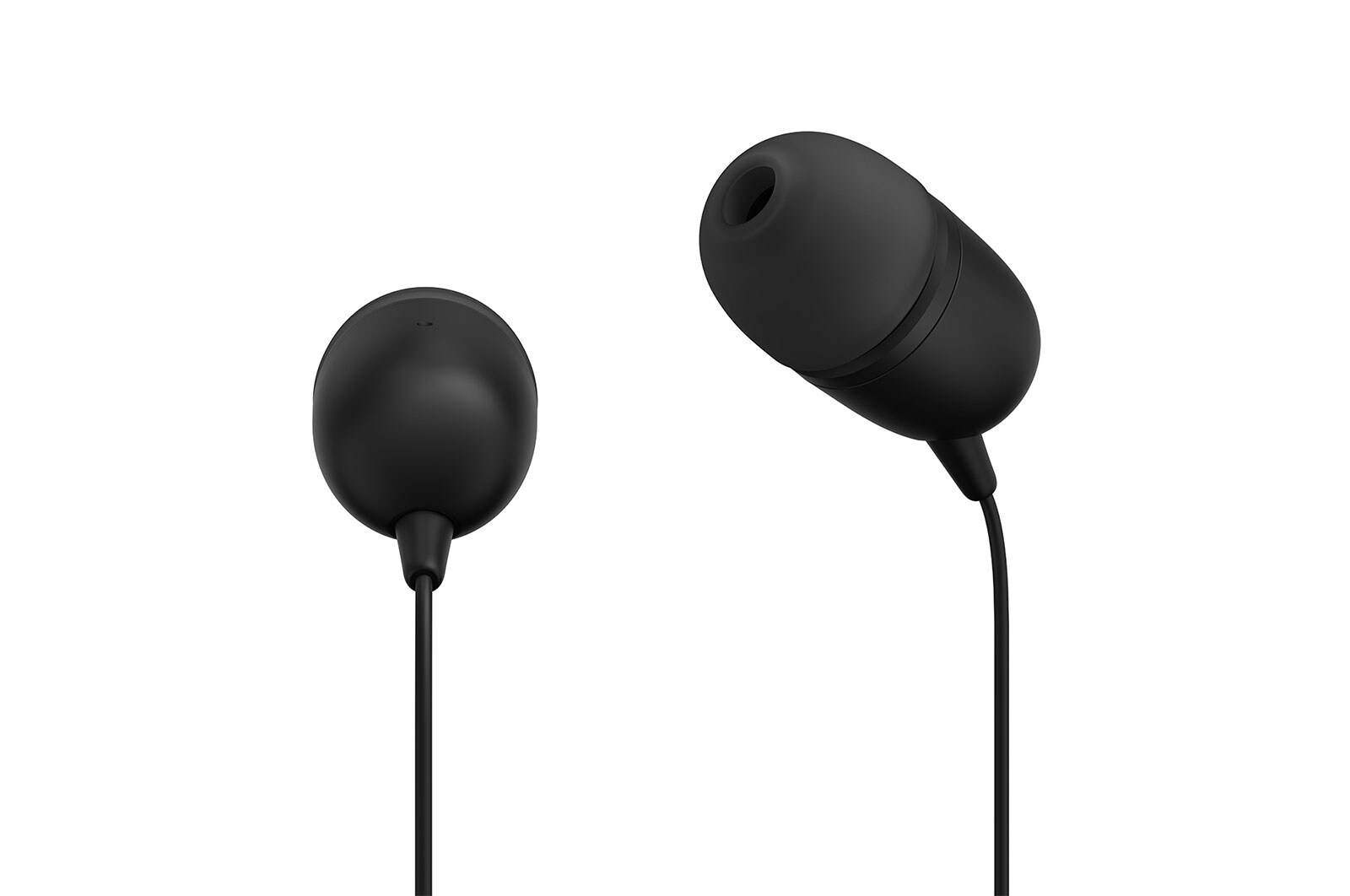 LG سماعة الاذن الرفيعة مع خاصية الصوت مريديان, سرعة في الشحن, مايكروفون مزدوج (لون أسود), HBS-SL5