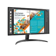 LG شاشة QHD IPS مقاس 23.8 بوصة مزودة بتقنية AMD FreeSync™‎, 24QP500-B